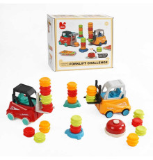 Логічна гра 202-1 Y (24) 2 навантажувачі, картки, фішки, дзвіночок, у коробці