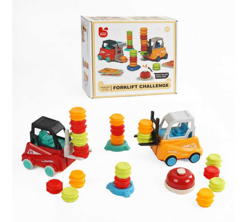 Логічна гра 202-1 Y (24) 2 навантажувачі, картки, фішки, дзвіночок, у коробці