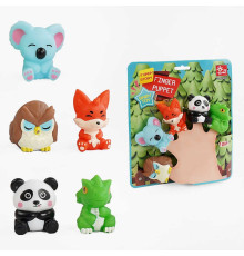 Пальчиковий театр SQ 22001-8 (240/2) 5 фігурок, на листі