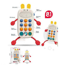 Розвивальна гра 688-64 (72) пальчикові ігри, прорізувачі, попіт, лабіринт, тріскачка, гумові елементи, в коробці