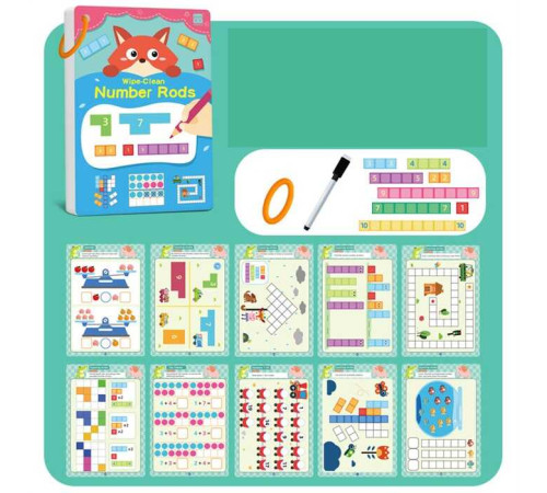 Книжка логічна C 76632 (120), в коробці