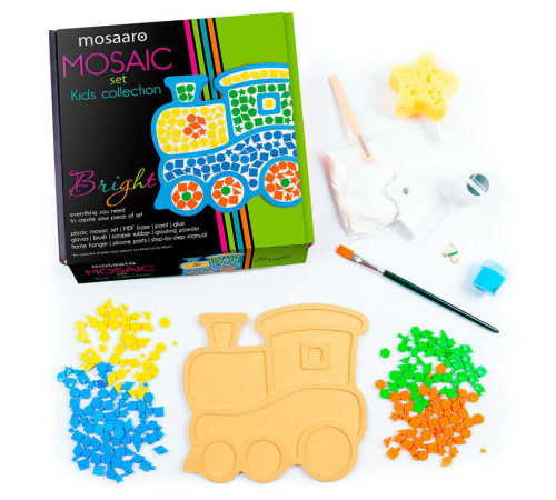 гр Гра настільна "Mosaaro" (укр) MA7008 () "Vladi Toys", з пластиковою мозаїкою. Потяг