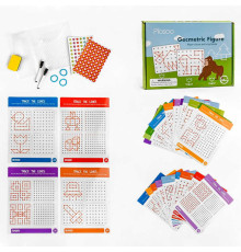 Логічна книжка С 47859 (36) 30 карток, 2 фломастери, в коробці