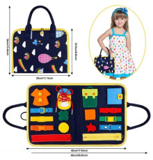 Логічна папка 432-6 (50) застібки, ремінці, липучки, пряжки, мотузок, у пакеті