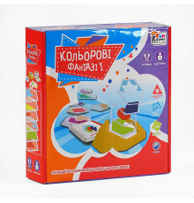 гр Розвиваюча гра UKВ-В 0041 "Кольорові фантазії" (12) "4FUN Game Club" в коробці