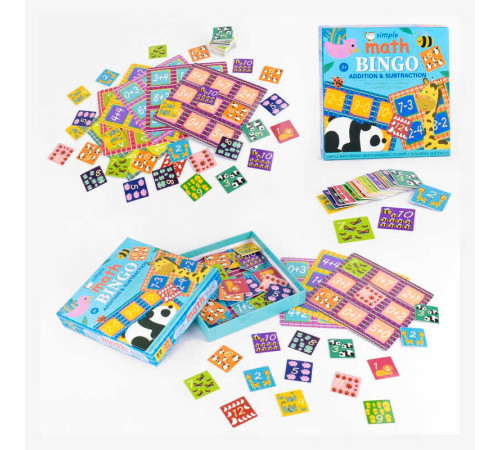 Математична гра "Бінго" M 43744 (40) в коробці