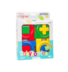 гр Іграшка розвиваюча "Дитяче доміно" 39357 (56) "Tigres", в коробці