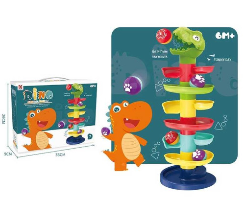 Гра з кульками 889-7 (24) 8 елементів, 2 кульки, у коробці