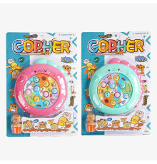 Стукалка 367-29 A (60/2) 2 кольори, "Динозаврик", молоточок, на листі