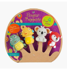 Пальчиковий театр 9991 (180) 4 тварини, на листі