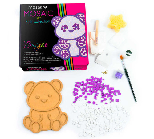 гр Гра настільна "Mosaaro" (укр) MA7012 () "Vladi Toys", з пластиковою мозаїкою. Панда
