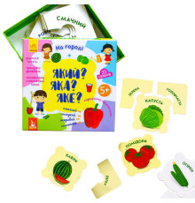 гр Набір карток "Який? Яка? Яке? На городі" КН992002У (14) "Кенгуру"