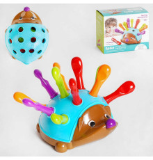 Логічний їжак 8818 (72/2) 12 голочок, основа з цифрами, в коробці