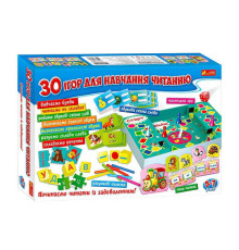 гр Великий набір. 30 ігор для навчання читанню. 12109098У (6) "Ранок"
