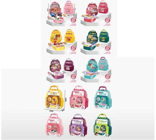 Дитяча валіза T 2159-14 (96/2) рюкзак, аксесуари, професії, в коробці, ВИДАЄТЬСЯ ТІЛЬКИ МІКС ВИДІВ