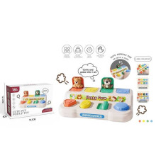 Логічна гра FXB 24 (120) розмір 18,5х11,5х5 см, тваринки у віконечках, в коробці