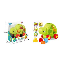 Сортер 3085 (80) "Черепашка", годинник, в коробці