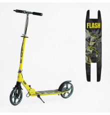 Самокат двоколісний "Best Scooter" FL-14320 (4) сталева рама, ручне гальмо, колеса PU 200мм, 1 амортизатор передній, в коробці