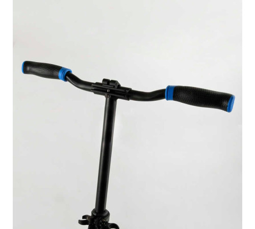 Самокат алюмінієвий "Best Scooter" 94123 (2) гальмо зі світлом, колеса PU, діаметр коліс - 200 мм, 1 амортизатор передній, затиск керма, в коробці