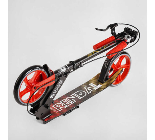 Самокат двоколісний "Skyper" NL - 14792 (4) "Rendal", алюмінієва рама, колеса PU 200 мм, ручне гальмо, в коробці