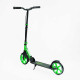 Самокат двоколісний "Skyper" S - 95019 (4) "Sirius", салатово-чорний, колеса PU 200 мм, 1 амортизатор, ручне гальмо, в коробці