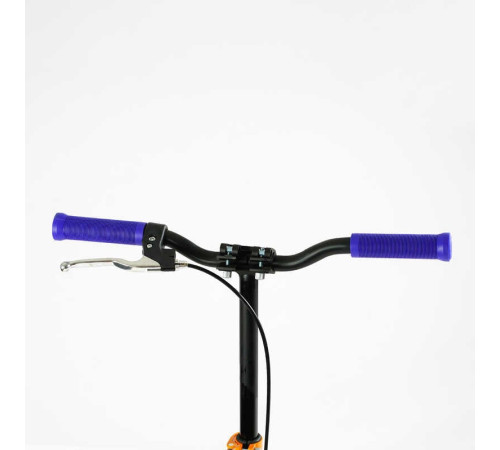 Самокат двоколісний "Best Scooter" SH-10042 (4) "SHARK", з ручним гальмом, затискач керма, колеса PU - 20 см, 1 амортизатор, в коробці