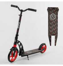 Самокат двоколісний "Best Scooter" 61711 (2) колеса PU, d переднього колеса - 230мм, d заднього колеса - 180мм, 1 амортизатор, в коробці