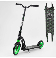 Самокат двоколісний "Best Scooter" 62798 (2) колеса PU, d переднього колеса - 230мм, d заднього колеса - 180мм, 1 амортизатор передній, в коробці