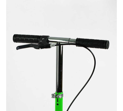 Самокат двоколісний "Skyper Neon" N-36719 (6) сталева рама, ручне гальмо, колеса PU діаметр 200мм, грипси гумові