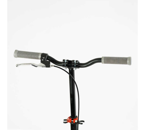 Самокат двоколісний "Best Scooter" SH-25048 (4) "SHARK", з ручним гальмом, затискач керма, колеса PU - 20 см, 1 амортизатор, в коробці