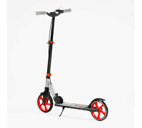 Самокат двоколісний "Best Scooter" SH-25048 (4) "SHARK", з ручним гальмом, затискач керма, колеса PU - 20 см, 1 амортизатор, в коробці