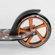 Самокат 34750 (2) Best Scooter, ЧОРНИЙ, зажим руля, переднє колесо PU - 22 см, заднє колесо PU - 20 см, 1 амортизатор, в коробці – в наличии! Купите сейчас у KAZKOVA