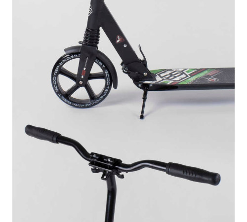 Самокат алюмінієвий 33006 (4) Best Scooter, d коліс - 20см, колеса PU, 2 амортизатора, в коробці