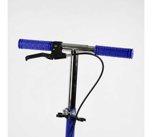 Самокат двоколісний "Skyper Neon" N-41417 (6) сталева рама, ручне гальмо, колеса PU діаметр 200мм, грипси гумові