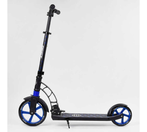 Самокат двоколісний "Best Scooter" 81246 (2) колеса PU, d переднього колеса - 230мм, d заднього колеса - 180мм, 1 амортизатор передній, в коробці