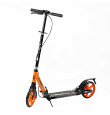 Самокат Skyper "Turbo" TR-15100 (4) сталева рама, ручне дискове гальмо, діаметр PU коліс - 200мм, 2 амортизатори, в коробці