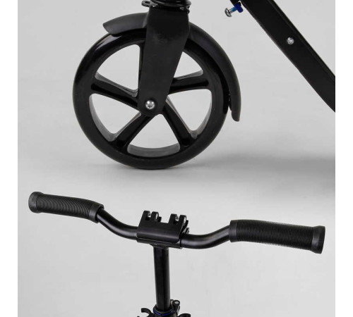 Самокат двоколісний 67490 "Best Scooter" (2) затиск керма, колеса PU - 20 см, 1 амортизатор