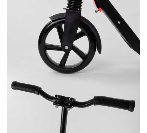 Самокат двоколісний 67450 "Best Scooter" (2) затиск керма, колеса PU - 20 см, 1 амортизатор