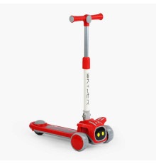 Самокат триколісний "Skyper" RD-6709 (8) колеса PU 125х40мм зі світлом, музика та підсвічування платформи, УКРАЇНСЬКЕ ОЗВУЧУВАННЯ, складне кермо, в пакеті