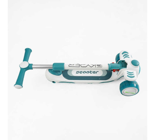 Самокат 5в1 "Skyper" RT-12615 (6) колеса PU125х40мм зі світлом, укр озвучування та підсвічування платформи, з ДОП. КОЛЕСАМИ, захисний бампер, в коробці