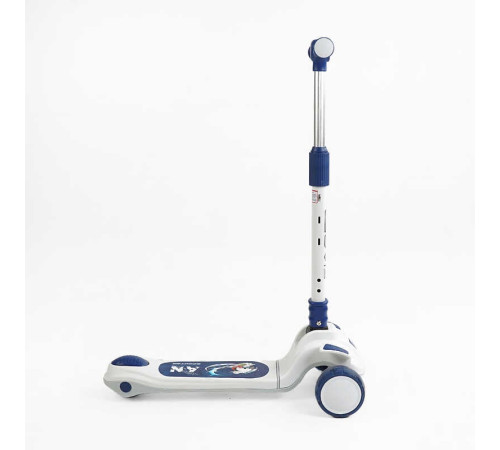 Самокат триколісний "Skyper" RS-49500 (8) колеса PU 125х40мм зі світлом, музика та підсвічування платформи, кермо складне