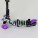 Самокат 5в1 68995 (1) Best Scooter, АБСТРАКЦІЯ, PU колеса, ПІДСВІЧУВАННЯ КОЛІС, в коробці