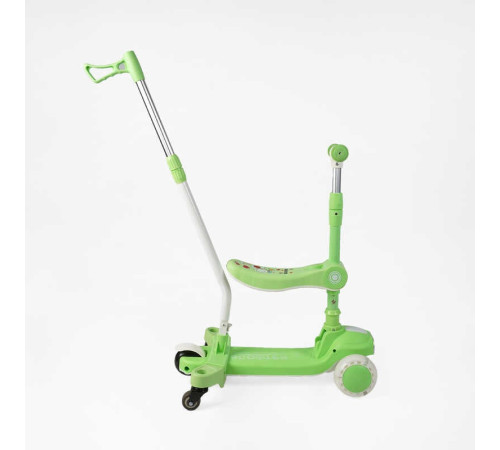 Самокат 5в1 "Skyper" BT-52309 (8) колеса PU125х40мм зі світлом, укр озвучування та підсвічування платформи,с ДОП. КОЛЕСАМИ, захисний бампер, в коробці