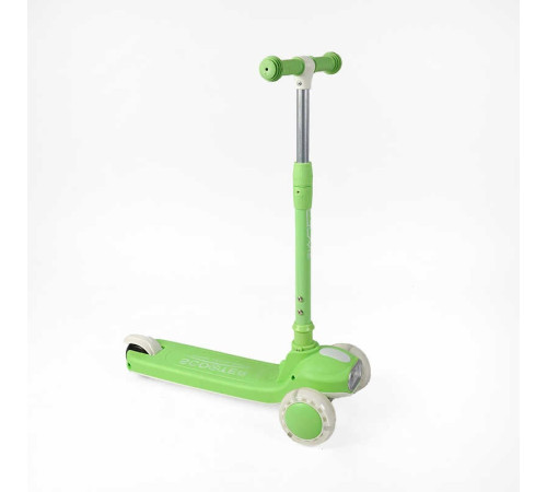 Самокат 5в1 "Skyper" BT-52309 (8) колеса PU125х40мм зі світлом, укр озвучування та підсвічування платформи,с ДОП. КОЛЕСАМИ, захисний бампер, в коробці