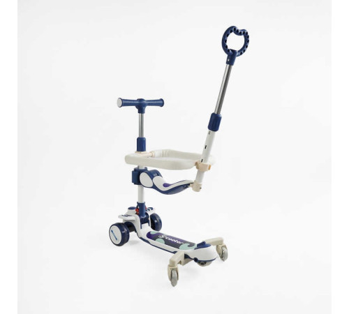 Самокат 5в1 "Skyper" RT-13409 (6) колеса PU125х40мм зі світлом, укр озвучування та підсвічування платформи, з ДОП. КОЛЕСАМИ, захисний бампер, в коробці