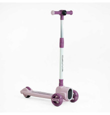 Самокат триколісний "Skyper" FG-01350 (6) колеса PU 125х47мм зі світлом, УКР. ОЗВУЧУВАННЯ та підсвічування платформи, кермо складне, в коробці