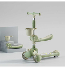 Самокат триколісний з сидінням FM-9040/04