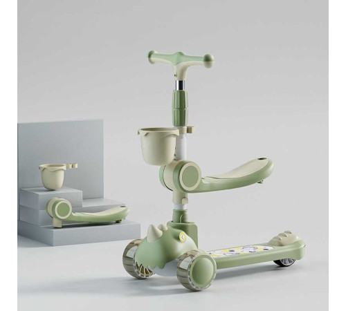 Самокат триколісний з сидінням FM-9040/04