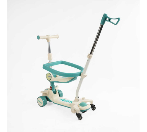 Самокат 5в1 "Skyper" TY-2175 (6) колеса PU 125х40мм зі світлом, укр озвучування та підсвічування платформи, з ДОП. КОЛЕСАМИ, захисний бампер, в коробці