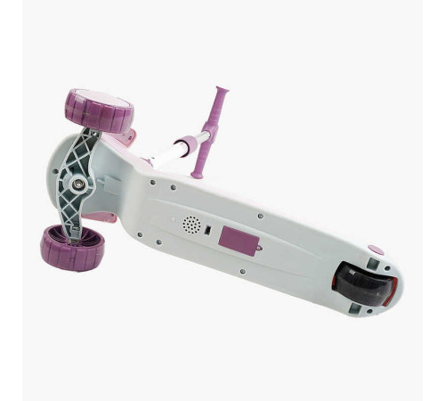 Самокат 5в1 "Skyper" FJ-33822 (4) колеса PU125х40мм зі світлом, укр озвучування та підсвічування платформи,с ДОП. КОЛЕСАМИ, захисний бампер, в коробці